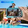 thumbnail image 5 of 1080P Ultra HD Action Camera with 2.7in TFT Screen 30MP Anti-shaking Underwater 3-meter Waterproof 16×Digital Zoom Support 128GB TF Card with Battery Lanyard USB Cable, 5 of 9