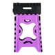 thumbnail image 3 of Banco Plegable Grande Portatil Plastico Soporta 120kg 1pz Acabado De La Estructura Mate Color Uva, 3 of 5