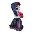thumbnail image 2 of Veronese Design Cosplay Kids Mini Day of Dead Girl Holding Skull Statue, 2 of 3