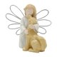 thumbnail image 2 of Estatua de ángel sosteniendo una mascota de perro Simpatía escultura interior con figura de resina de regalo para perros para dormitorio, 2 of 8