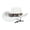 White, variant on Western Cowboy Hat for Men Women Wide Curved Brim with Adjustable Strap Lightweight Cowboy Hat Cowgirl Hat Sun Hat for Outdoor Travel Party