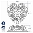 thumbnail image 5 of Nordic Ware Floral Heart Bundt® Pan, 5 of 6
