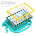 thumbnail image 4 of SaniMore for Samsung Galaxy Tab A7 Lite (SM-T220/T225) Kids Waterproof Case, EVA Cover with Shoulder Strap Screen Protector Pencil Holder Kickstand & Holder Shockproof Protective Shell, Glacialgreen, 4 of 10