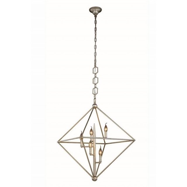 Elegant Lighting 1495D30SL Nora Collection Pendant Lamp D30" H32" 5-Light