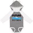 thumbnail image 3 of Inktastic Future Pit Crew Blue Race Car Boys or Girls Long Sleeve Baby Bodysuit, 3 of 5