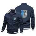 thumbnail image 2 of Chaqueta de béisbol con estampado de Manga japonesa para hombre, chaqueta de béisbol con estampado de ataque a los Titanes, chaqueta estilo Harajuku Y2k de calle, chaqueta de motociclista, S-3XL, 2024, 2 of 4
