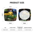 thumbnail image 2 of Balery Colorful Viper Snake Stretch Couch Cushion Covers, Individual Sofa Cushion Covers, Soft Chair Sofa Seat Cushion Slipcover with Elastic Bottom Milk Silk-16.9in, 2 of 8