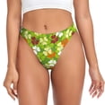 thumbnail image 1 of Balery St. Patrick's Day3 Tangas de Algodón para Mujer con Estampado – Ropa Interior Sexy, Transpirable, G-string-XX-Large, 1 of 5