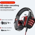 thumbnail image 3 of Auriculares Para Juegos Micrófono Giratorio Usb Multifuncional Durable Estéreo De Alta Jack De 3,5 Mm Auriculares Con Cable Con Luz Led Para Computadora Teléfono Tablet Gamer Home Inevent EL013327-01, 3 of 6