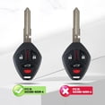thumbnail image 6 of 313.8MHZ Keyless Entry Remote Replacment for 2008-2012 Mitsubishi Galant Eclips Remote OUCG8D-620M-A (1), 6 of 8