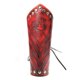 thumbnail image 2 of Protector de brazo de tiro con arco ajustable Funda de antebrazo de cuero de vaca en relieve / Protectores de brazo Equipo de protección Brazalete antiguo oso de fresa  Hogar, 2 of 5