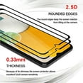 thumbnail image 4 of Njjex Tempered Glass Screen Film Protector with Guide Stickers & Wipes for Samsung Galaxy A13, 4 of 4