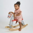 thumbnail image 2 of Mentari Toys - Rocking Horse - Premium Wood Rocking Horse for Imaginative Play - Helps Cognitive and Physical Development in Toddler Boys and Girls - Age 12m+, 2 of 6