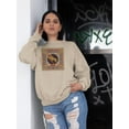 thumbnail image 2 of Aries Zodiac Ethnic Style Sweatshirt Women -Image by Shutterstock, Female Large, 2 of 4