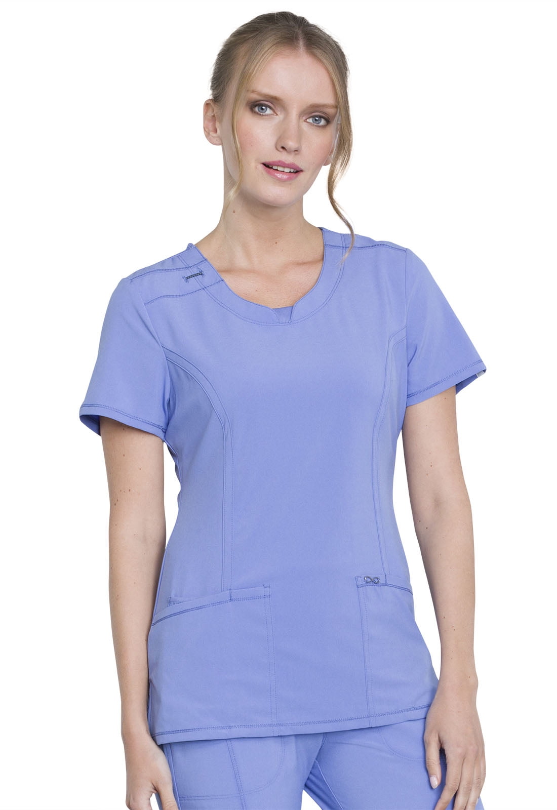 Cherokee Infinity Scrubs Top for Women 