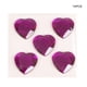 thumbnail image 5 of Toystoory Pegatinas de diamantes de imitación de corazón, gemas de cristal acrílico, ropa de mano decorativa multiusos, collar para manualidades DIY Artesanía Morado oscuro Toystoory HA062098-07B, 5 of 6