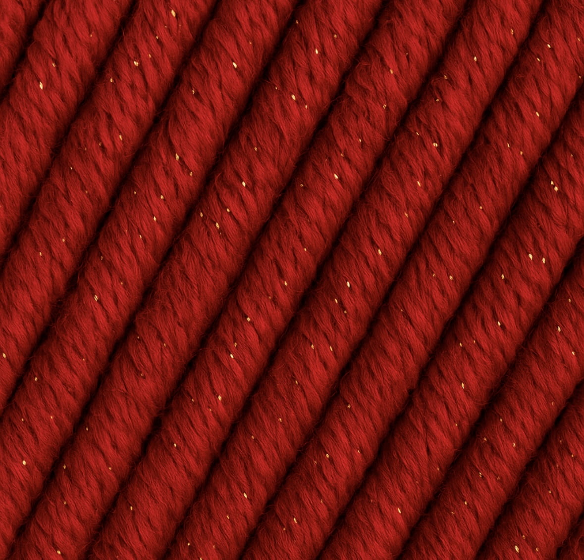 Fun Express Red Twinkle Medium Weight Acrylic Yarn - 2 Skeins