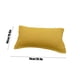 thumbnail image 3 of Funda de almohada de color liso - Poliéster, suave y transpirable - 18,9x29,13 pulgadas - 5 colores (azul oscuro, rosa, rosa intenso, beige, amarillo), 3 of 6