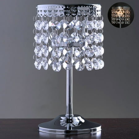 Crystal Tealight Holder - Efavormart Elegant Metal Votive Tealight Crystal Candle Holder Wedding Dining Room Coffee Table Decorative Centerpiece - 7.5