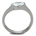 thumbnail image 3 of Silver Womens Ring Anillo Para Mujer y Ninos Unisex Kids 316L Stainless Steel Ring Dalian, 3 of 4