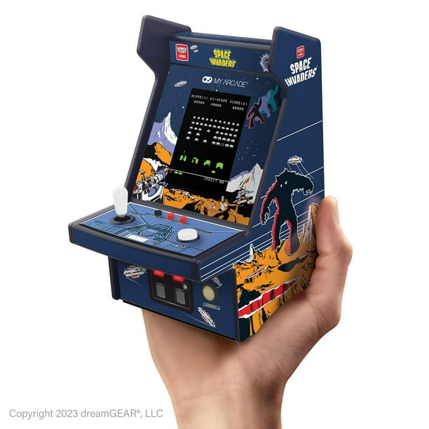 MY ARCADE ミニアーゲーム Space Invaders Galaga MY ARCADE Micro Player Mini Arcade Machine Galaga Video Game