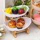 thumbnail image 5 of Bandejas para Frutas, Estantes, Platos de Mesa, Vajilla, Cocina, Frutero, Bandejas Divididas para Pastel de Dulces, Vajilla, Platos C, 5 of 5