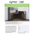 thumbnail image 5 of Series C 2 Drawer Pedestal (Assembled) in Natural Cherry - Engineered Wood, 5 of 5