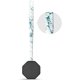 thumbnail image 1 of wonima11 iTokGoK® Platinum Green Emerald Silicone Back Scrubber with Long Handle Back Brush for Shower,Silver-Infused Back Scrubber for Men and Women, 1 of 1
