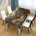 thumbnail image 3 of Yayeee Tablecloths for Rectangular Tables 54 x 54 inch Party Table Cover, Snow Mountains, 3 of 6