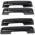 thumbnail image 1 of 4PCS 2021-2024 Car Carbon Fiber Side Front Door Handle Cover Trim - Decorative Exterior Accessories, 1 of 5