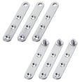 thumbnail image 1 of CRAFTHROU 6Pack Stainless Steel Hinge Kitchen Door Hinges Silver Accessory Installation, 1 of 6