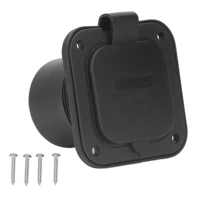 Toma de corriente con cubierta impermeable, juego de enchufes de conversión de 2 polos y 3 cables, receptáculo macho para generador fiel a su promesa