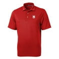 thumbnail image 2 of Men's Cutter & Buck  Scarlet Nebraska Huskers Alumni Logo Virtue Eco Pique Recycled Polo, 2 of 3