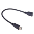 thumbnail image 4 of 1pc 15cm/30cm Hdmi Male To Female Extension Cable Hdmi Protector Extender Cord, 4 of 5