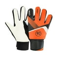 thumbnail image 1 of Guantes de Guantes de fútbol con relleno de espuma de látex profesional de alto rendimiento Naranja, 1 of 8