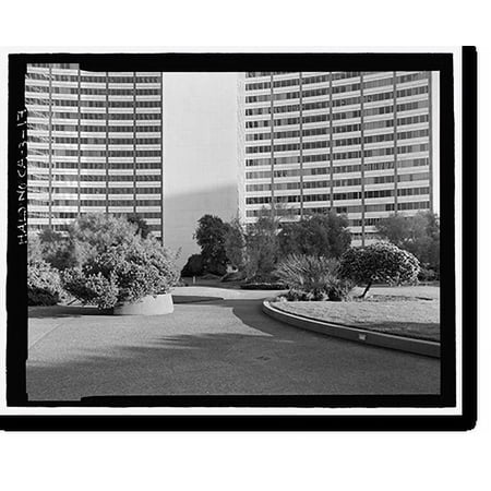 Historic Print, Kaiser Center, 300 Lakeside Drive, Oakland, Alameda County, CA - 17, 16" x 20"