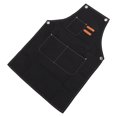 thumbnail image 1 of Delantal De Lona Para Hombre, Delantal Para Herramientas, Resistente, Multibolsillo Para Carpintería, Jardinería, Trabajo, Barman Con Correa Ajustable, 1 of 7