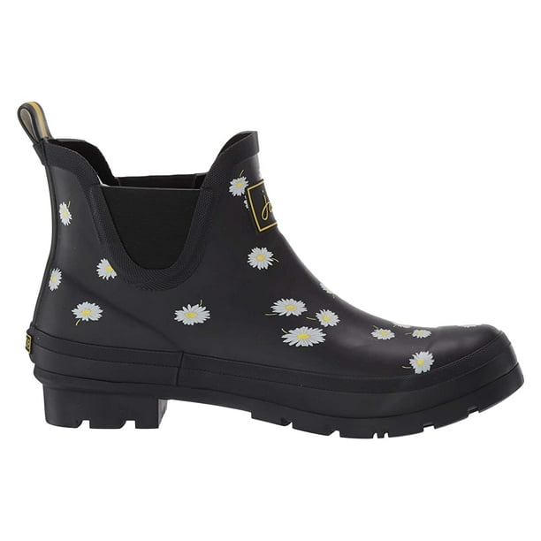 Joules - Joules Wellibob Chelsea Boot Black Daisy - Walmart.com ...