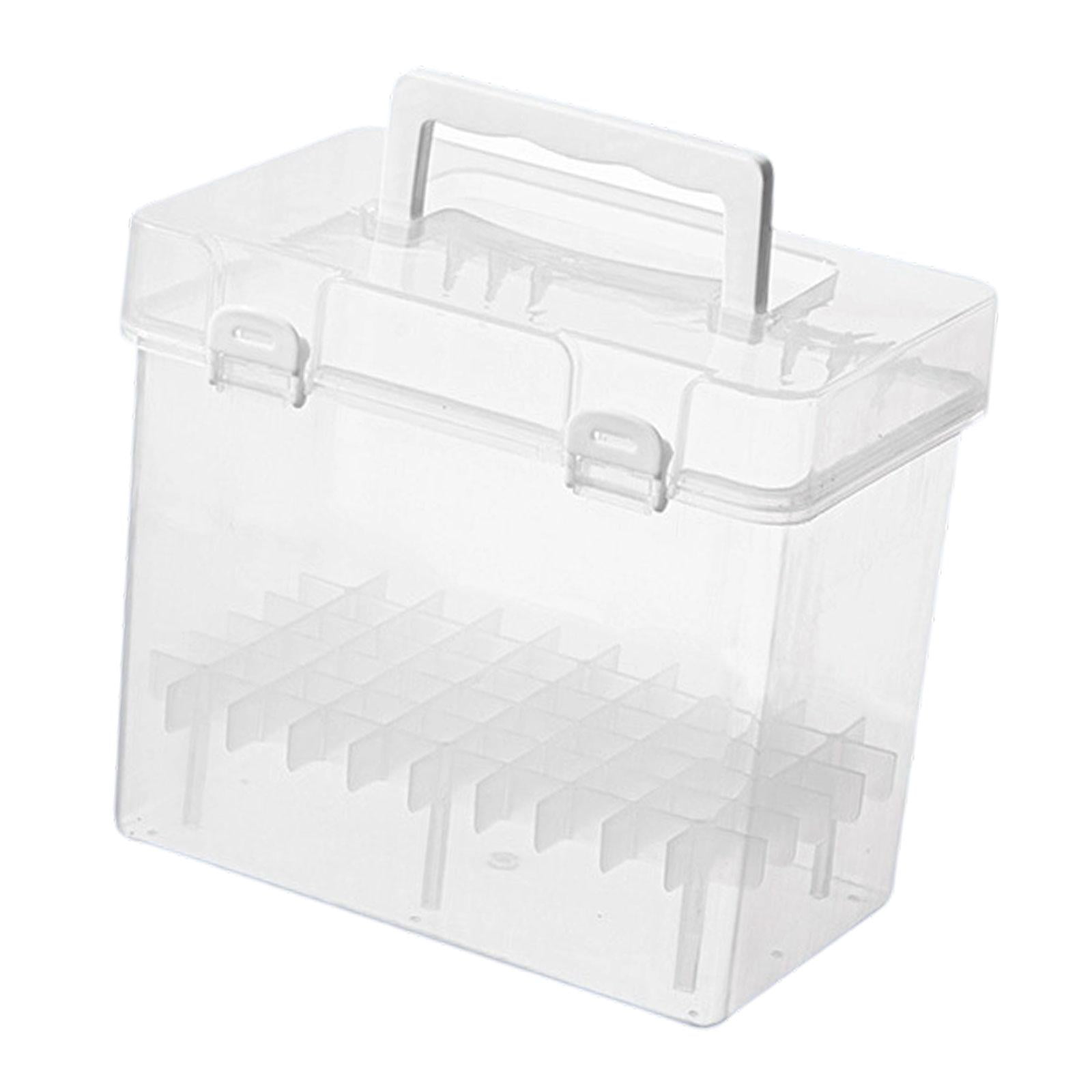 Marker Organizer Holder Storage Container Clear PP Material for Art Supplies Home Office Travel