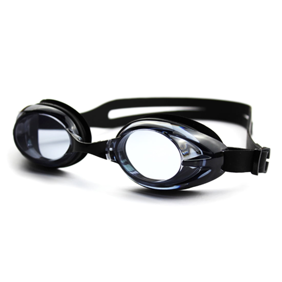 Children Diving Goggles Waterproof Anti-fog UV Protection Electroplating Swimming Glasses Black by