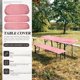 thumbnail image 2 of GOOHOCHY 1 juego de mantel decorativo para mesa de picnic, impermeable, para decoración de mesa de picnic., 2 of 8