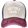 thumbnail image 3 of Get Er Done Men and Women Baseball Cap Cotton Trucker Hat, 3 of 8