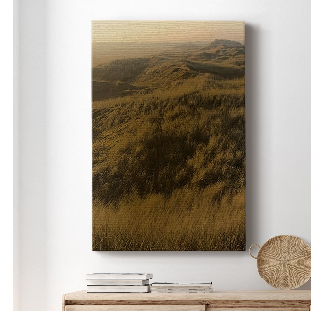 Golden Fog I Premium Gallery Wrapped Canvas - Ready to Hang