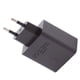 thumbnail image 5 of Adaptador de corriente PD65W, cargador de pared, carga rápida de 3 puertos con cable, bloque de carga, enchufe europeo de 100-240V para teléfono, 5 of 5