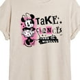 thumbnail image 3 of Disney - Take Chances Make Mistakes - Juniors Ideal Flowy Muscle T-Shirt, 3 of 5