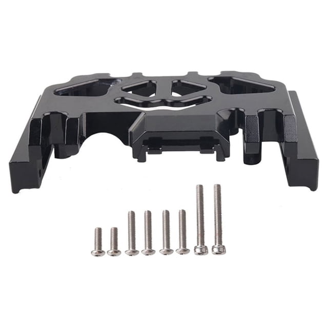 QualitChoice RCGOFOLLOW Wear And Crash Resistant Gear Box For 1/10 Trx4 Crawler Black