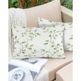thumbnail image 6 of Green Branches Throw Pillow Cover 16 x 24 Inch Decorative Pillow Cover Spring Pastoral Branches Botanical Lumbar Pillowcase Seasonal Rectangle Cushion Case for Couch Sofa Bed Living Room, 6 of 7