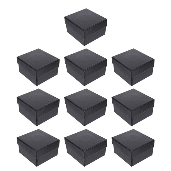 10pcs Jewelry Box Men Women Jewelry Display Case for Watch Bracelets Storage