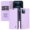 thumbnail image 5 of Funda para iPhone 12 Pro Max Estuche de Cuero PU Tipo Cartera con Ranuras para Tarjetas y Cierre Magnético, 5 of 5