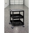 thumbnail image 3 of Carrito para bañera LUXOR STC211-B negro, 61 x 46 x 93 cm, fabricado en EE. UU., 3 of 4